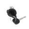 AMD Ignition Lock Cylinder with Keys, Manual, Black, 98-00 Chevy GMC C/K OBS Truck Tahoe Yukon Suburban X462-4098-1M