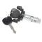AMD Ignition Lock Cylinder with Keys, Manual, Black, 98-00 Chevy GMC C/K OBS Truck Tahoe Yukon Suburban X462-4098-1M