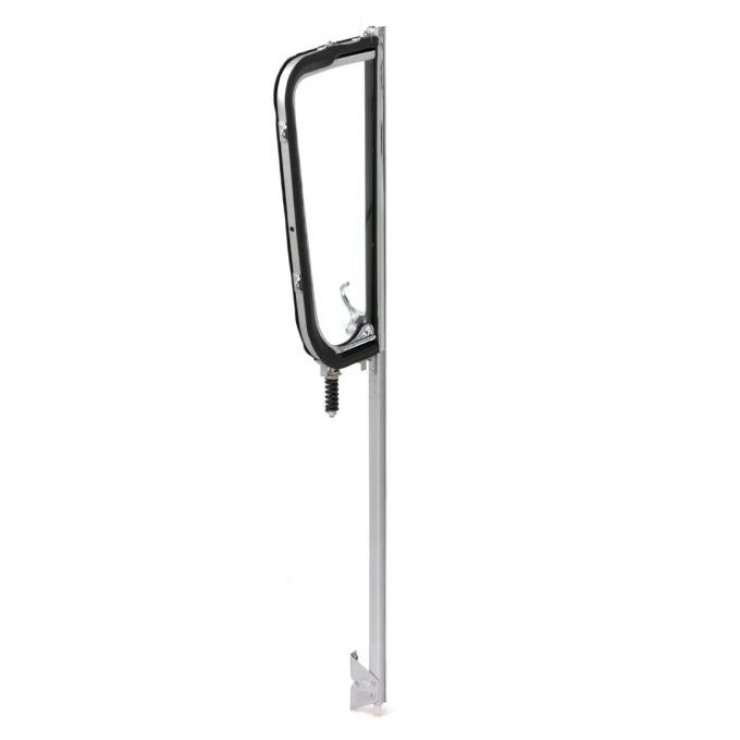 AMD Vent Window Assembly, LH, Clear Glass, Chrome Frame, 55-59 Chevy GMC Pickup Truck Suburban X560-4055-2CLS