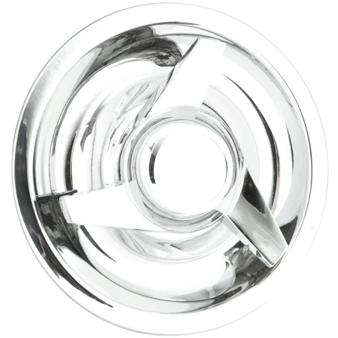 Coker Tire Plain Swept Knock-Off Chrome RH 7" 1018-C-1R