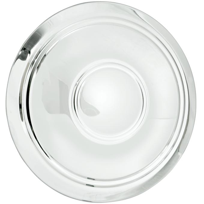 Coker Tire Chevrolet Police Cap Plain Chrome 7.0 inch Back I.D. 1002-C