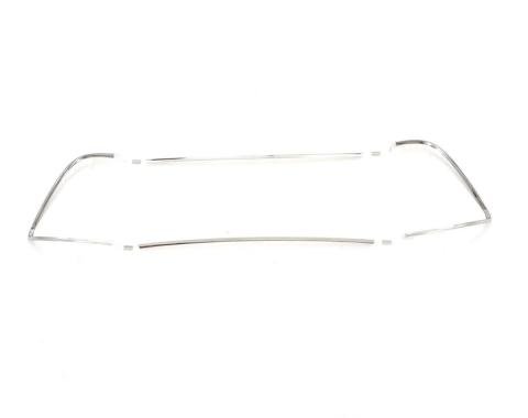 AMD Windshield Reveal Molding Set, 8pcs, 55-59 Chevy GMC Pickup Suburban X385-4055-S