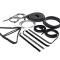 AMD Complete Weatherstrip Seal Kit (14pcs), 80-86 F-Series Pickup w/ Weatherstrip Trim Groove X599-4580-1S