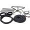 AMD Complete Weatherstrip Seal Kit (14pcs), 80-86 F-Series Pickup w/ Weatherstrip Trim Groove X599-4580-1S