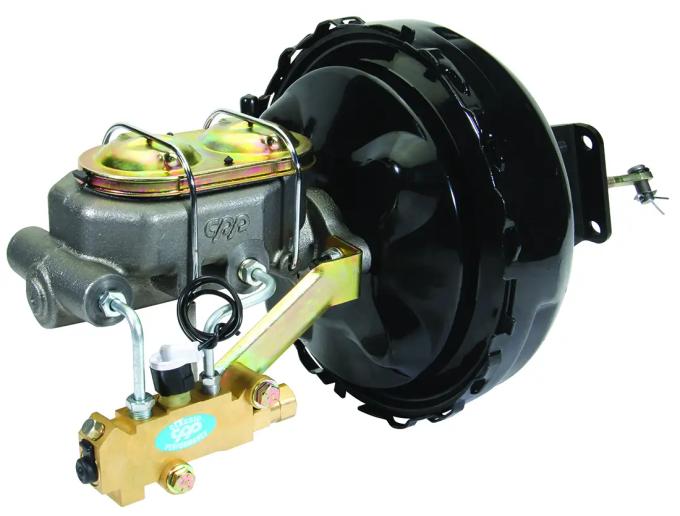 Classic Performance Complete Power Brake Booster Kit for 73-87 Chevy Truck, 11" Dual 7387BB24-11D