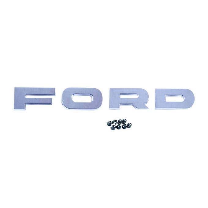 Dennis Carpenter Radiator Grille Panel F-O-R-D Letters - 1965-66 Ford Truck     C5TZ-8316-S