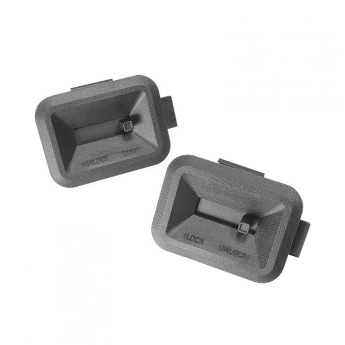 Dennis Carpenter Door Lock Slide Controls - 1 Pair - 1980-81 Ford Truck, 1980-81 Ford Bronco E0TZ-1022168-PR