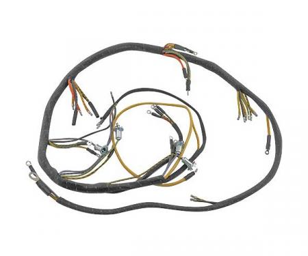 Cowl Dash Wiring Harness - Amp Gauge Loop Style - Mercury