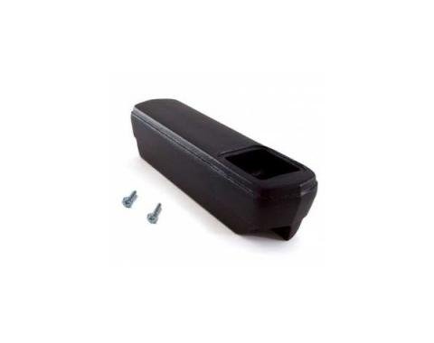 Blazer Or Jimmy Rear Bench Armrest, Black, Right 1969-1972