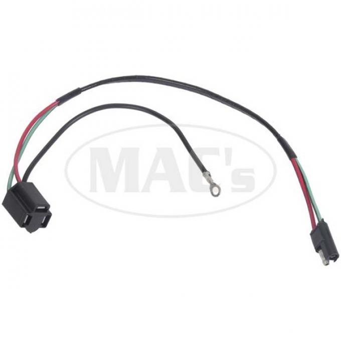 Ford Pickup Truck Headlight Socket Wire - One Headlight Socket With Grommet - 15 Long - Pickup