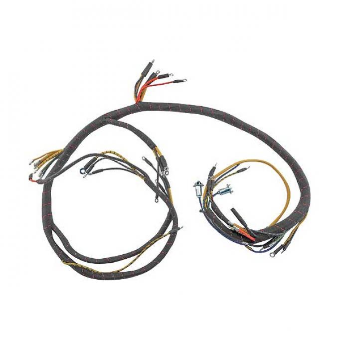 Cowl Dash Wiring Harness - V8 - Ford Pickup Truck & Commercial Except C.O.E. & Sedan Delivery