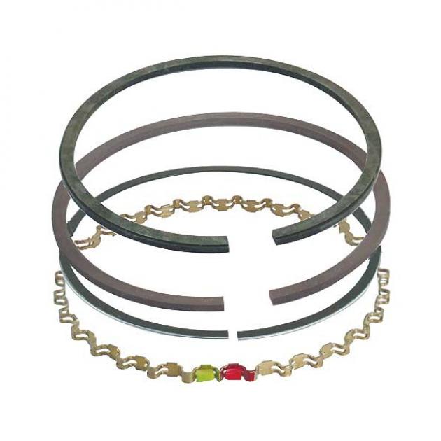 Piston Ring Set Moly Comp Size .078, Oil Size .187 289 HiPo V8