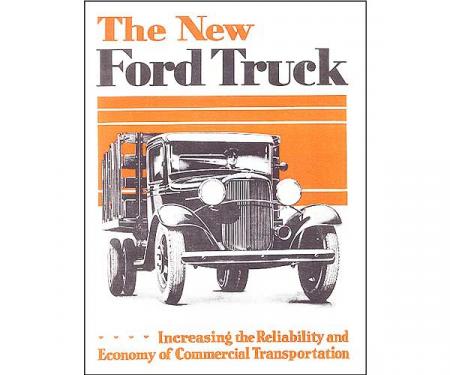 Sales Brochure - The New Ford Truck - Fold-Out Style