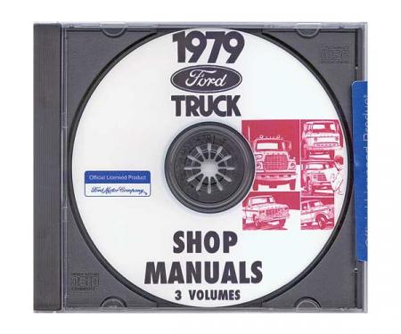 Ford Pickup Truck Shop Manual On CD