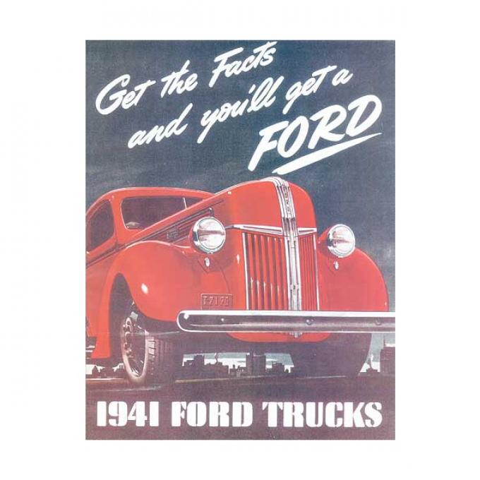 Sales Brochure - Fold-Out Style - Ford Truck