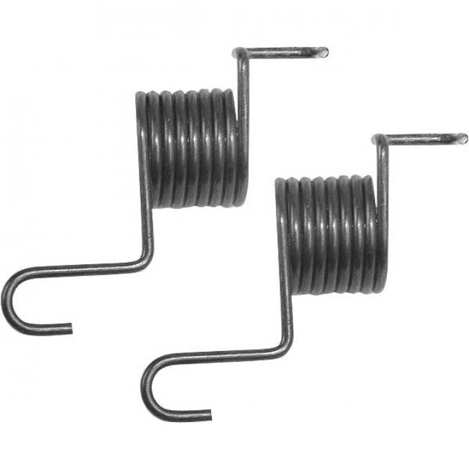 Throttle Return Springs - Stainless Steel - Painted Black -Stromberg 97, 81 Or 48 - 1 Pair