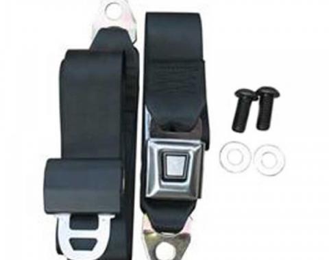 3 Point Retractable Seat Belt - Starburst Buckle - with Sleeve