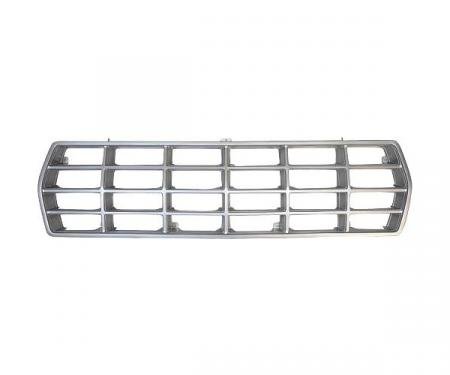 Redline Restomotive® 1978-1979 Ford Truck / Bronco Grille Painted Argent / Silver