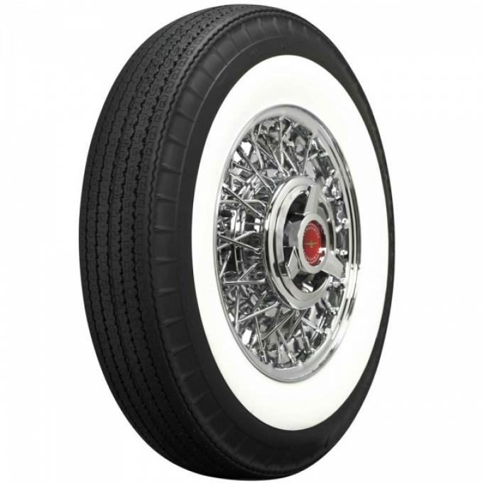 Ford Tire, Original Appearance, Radial Construction, 7.50 x14" With 2-3/4" Whitewall