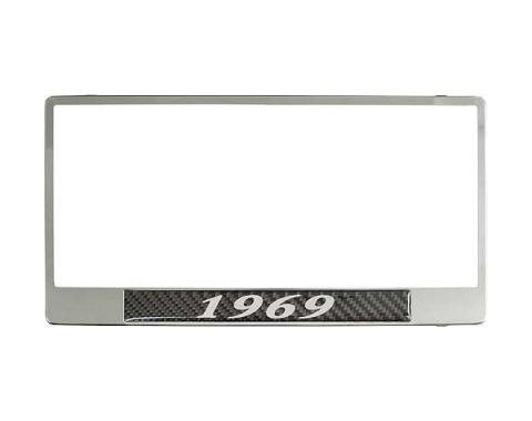 License Plate Frame - 1969