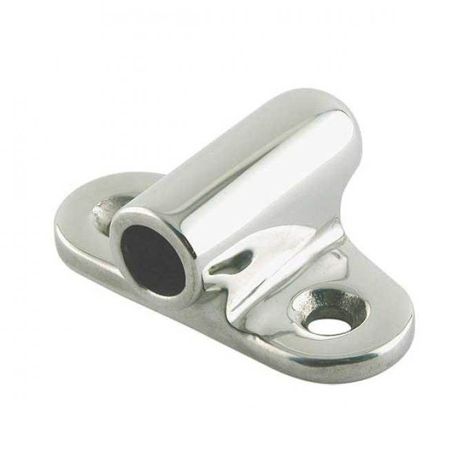Center Hood Hinge Rod Retainer - Rear - Die Cast - Stainless Steel - Ford Pickup Truck