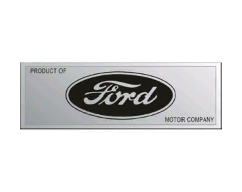 Scuff Plate Emblem - Ford Script Exactly As Original