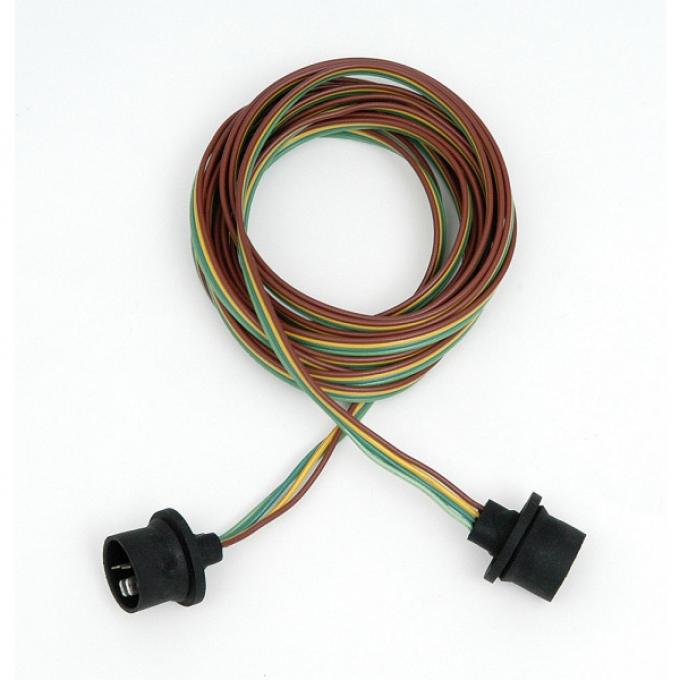 Chevy Truck Rear Body Light Intermediate Wiring Harness, Long Bed, 1967-1972