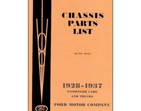 Chassis Parts List - 268 Pages - Ford