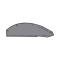 Fender To Grille Plates - Die-Stamped - Painted Black - Ford Passenger Except 39 Standard