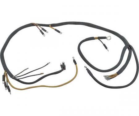 Cowl Dash Wiring Harness - Amp Gauge Loop Style - V8 - FordPassenger