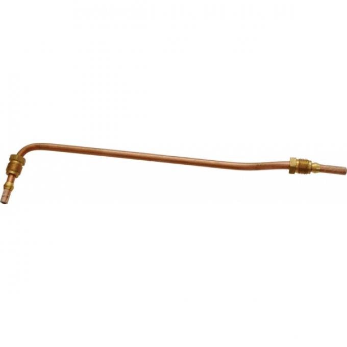 Fuel Pump To Carb Gas Line - Copper Plated Steel - Ford Early 32 V8