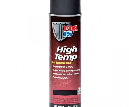 POR-15Â®  High Temp Paint, 15 Oz. Aerosol, Assorted Colors