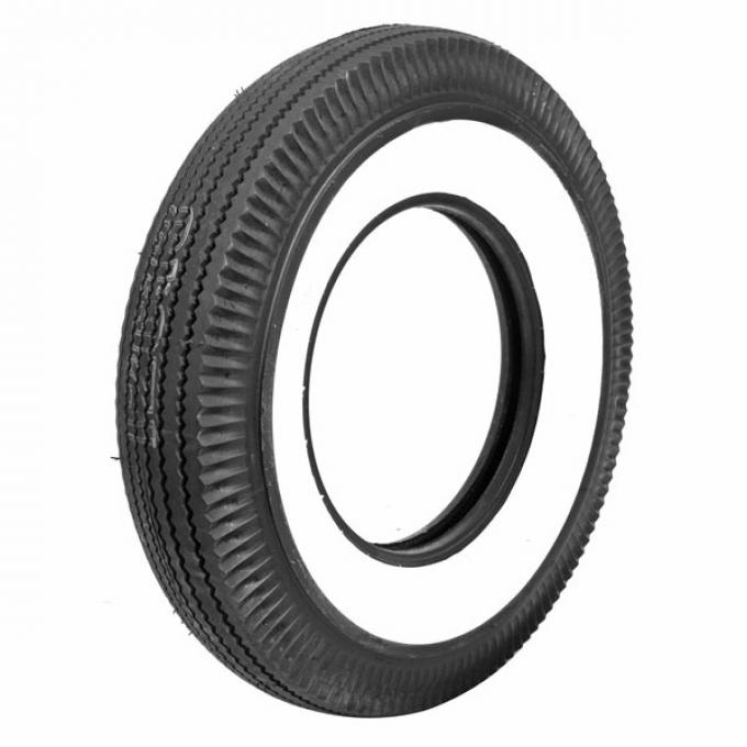 Tire - 710 X 15 - 2-3/4 Whitewall - Tubeless - Firestone