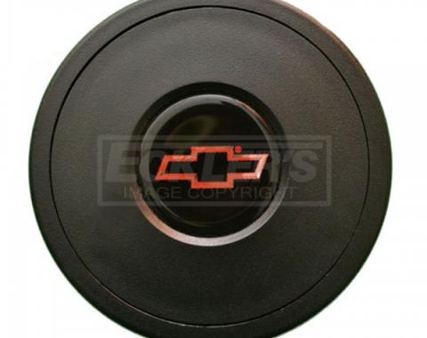 Chevy Or GMC Truck Steering Wheel Center Horn Cap, Volante S9, With Logo, 1949-1987