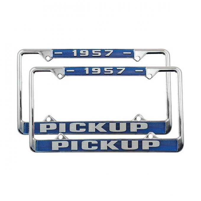 Ford Pickup Truck License Plate Frames - 1957 Pickup