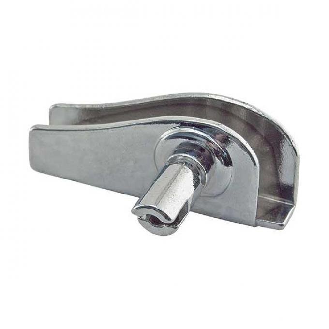 Front Vent Window Bracket And Shaft - Right - Chrome - Mercury