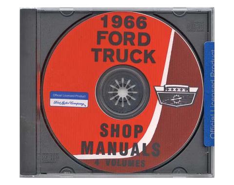 Ford Pickup Truck Shop Manual On CD