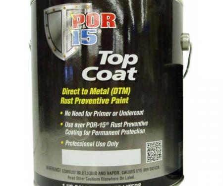 POR-15 Top Coat Paint, Gallon, Assorted Colors