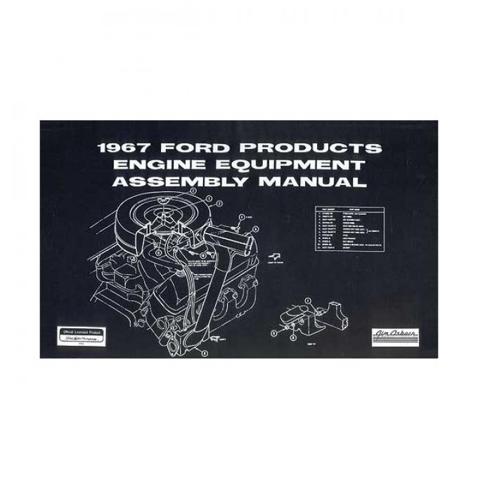 Ford Products Engine Equipment Assembly Manual - 253 Pages