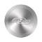 Hub Cap - Mercury Embossed - Stainless Steel - 8-1/4 - Deluxe Mercury