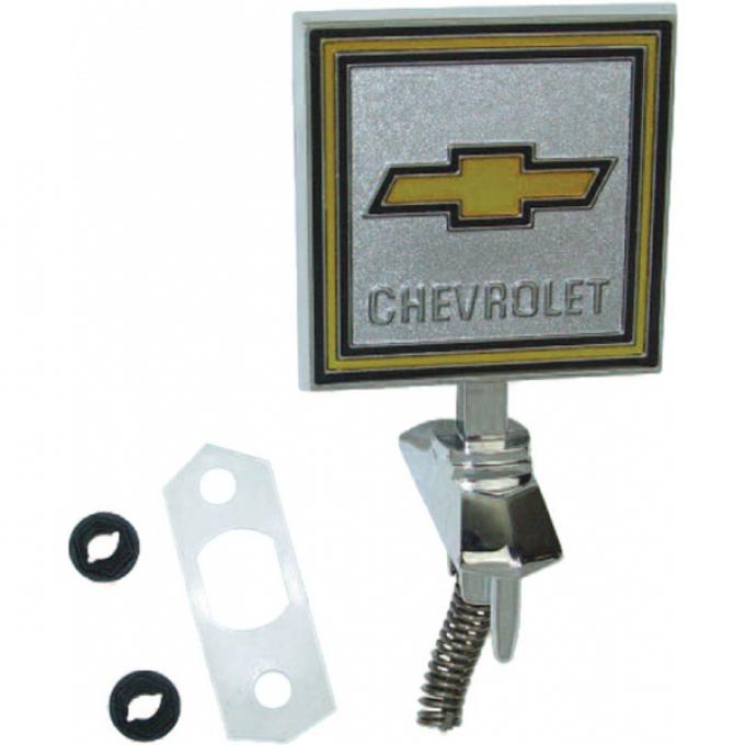 Chevy Truck Front Hood Emblem, 1979-1980