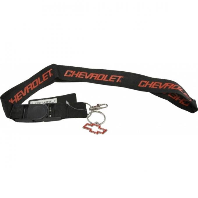 Chevy Lanyard, Key & Badge Holder, With Chevrolet Name