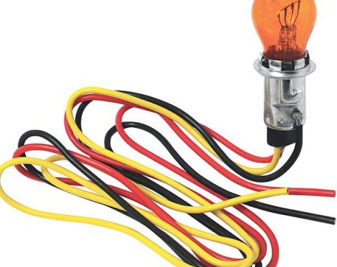 Model A Ford Headlight Turn Signal Kit - Parking Light - 12Volt