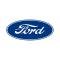 Decal, Ford Oval, 17 Long, White Background