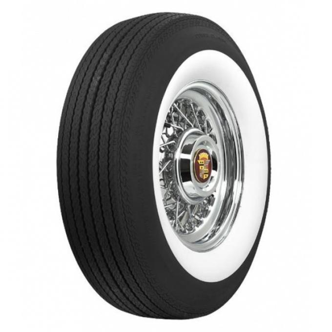 Tire - G78 X 15 - 2-3/4 Whitewall - Tubeless - Coker Classic