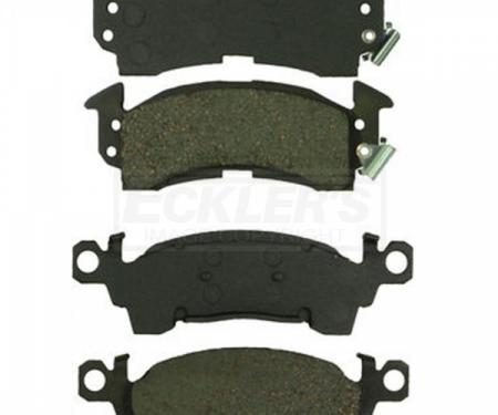 Chevy Or GMC Truck, Front Disc Brake Pads, Ceramic, Extended Cab & Standard Cab With HD Chassis, 1988-1991