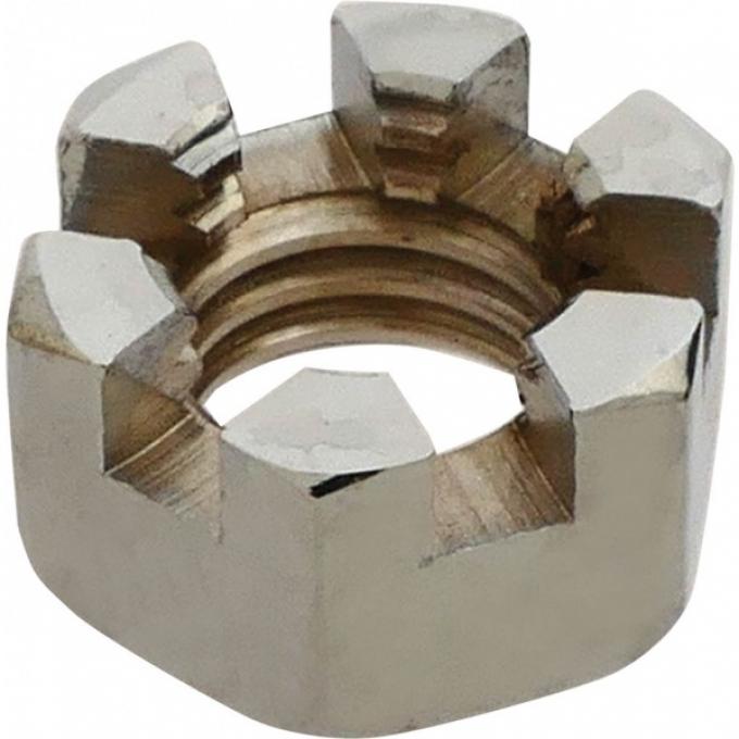 Castle Nut - Chrome - 5/8-11