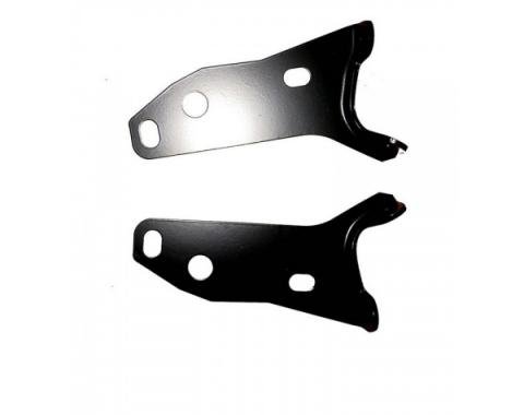 Chevy Brackets, Rear Bumper, Center, 1957