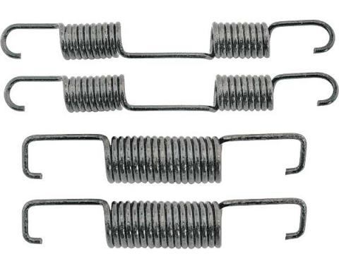 Model A Ford AA Truck Service Brake Spring Set - For 14 Drums - 4 Piece Set - 1928-29 Rear - 1930-31 Front Or Rear