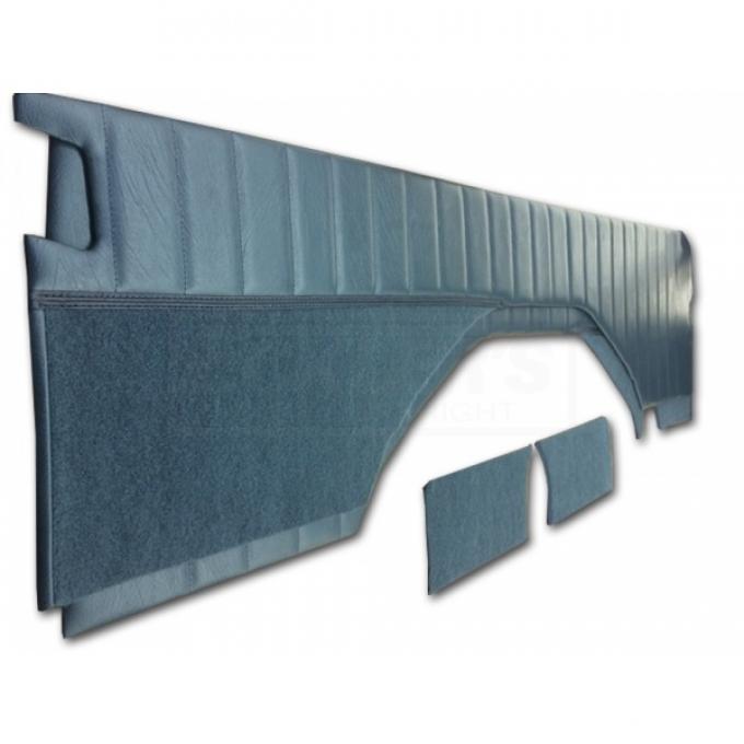 Chevy & GMC Blazer/Jimmy Interior Panel, Rear, Encore Velour, With Pleats, 1976-1991